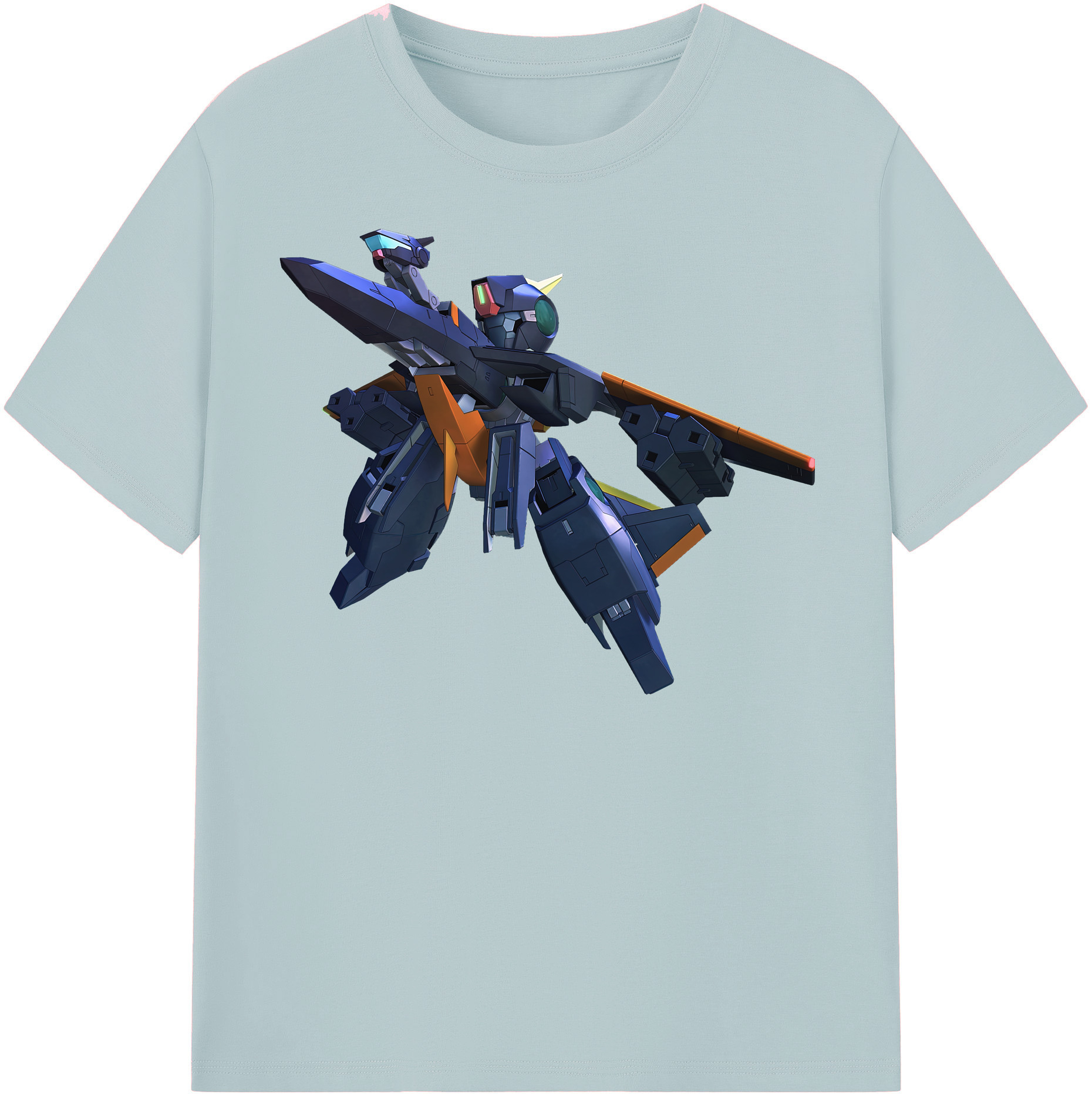 （画像用） 機動戦士ガンダム Mobile Suit Gundam 綿100％半袖Tシャツ（フロントプリント）